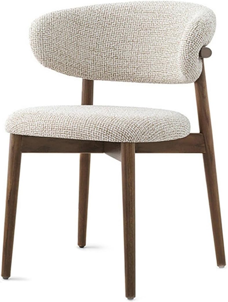 HOME DECO FACTORY, HD0287, Set di 4 sedie Cotele Scott in terracotta, morbidezza, mobili, seduta, tavolo poltrona, 54 x 85 x 45 cm, altezza seduta 48 cm, terracotta